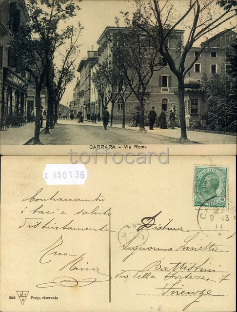 Carrara Citta'-Via Roma-B85-136