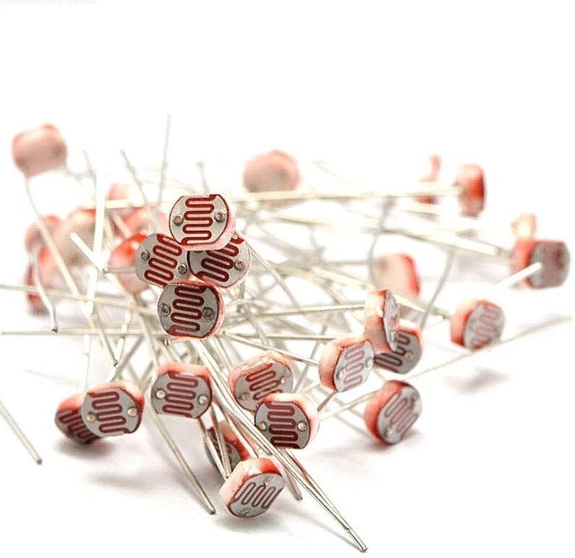 Photoelectric Photoresistor Photo Light Sensitive Resistor GL5528 to 5549 50 Pcs