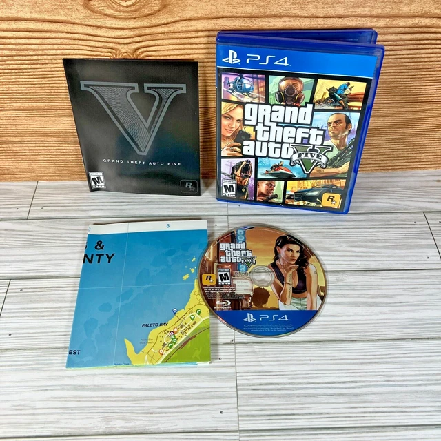 диск playstation 4 gta 5