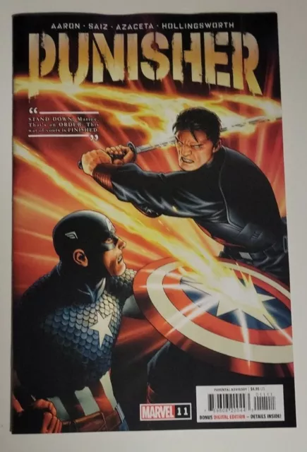 🔥Punisher #11 04/19/2023 Nm/Nm- Captain America Marvel Comics