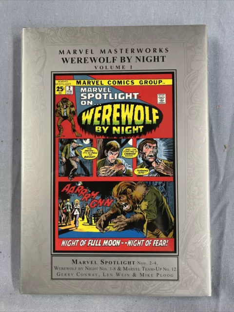 MARVEL MASTERWORKS WEREWOLF BY NIGHT Volume #1  Hard Cover 2022 Global shipping