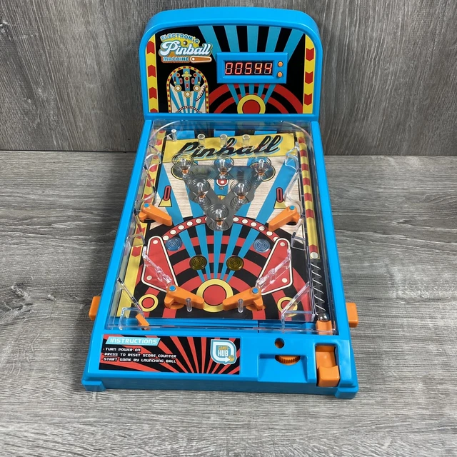 VINTAGE LOOKING TABLE Top Electronic Pinball Machine Games Hub Tested