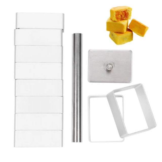 Herramienta de cocina molde cortador de hombro para hacer pasteles plata 5*3,7*1,7 cm frutas blandas