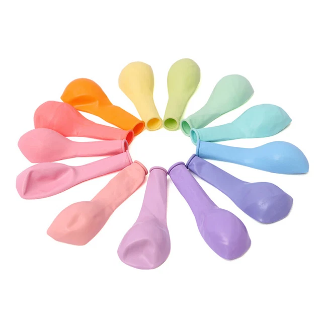 100 stücke Macarons Farbe Ballon Set Besutiful Dekorative Ballon für Geburtstag