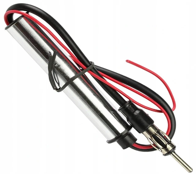 Antenne Autoradio Amplificateur D'antenne FM Voiture 12V - Gain 25dB