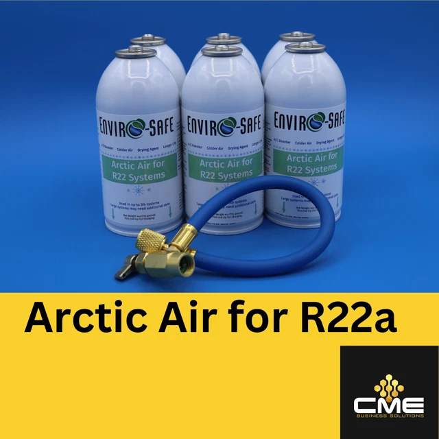 Envirosafe Oil Charge For R22 Systems – AC Refrigerant Coolant Support – Case Of 12 Cans