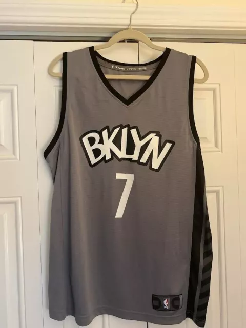 Kevin Durant Brooklyn Nets #7 Black Swingman BIGGIE SIZE 50 M NBA JERSEY