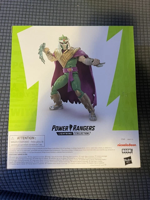 NEW Power Rangers X TMNT Lightning Collection Morphed Shredder Green Ranger 2