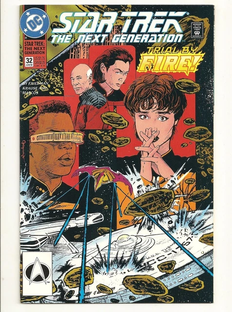 Star Trek The Next Generation #32 DC Comics 1992 VF