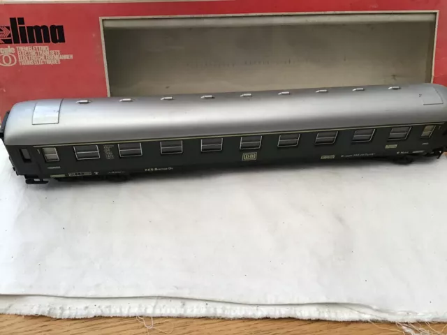 Lima O Gauge Green / Silver Db Coach - Stuttgart / Frankfurt - Boxed