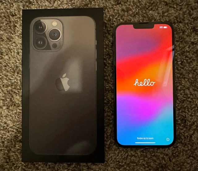 APPLE IPHONE 13 Pro Max 256GB Graphite (Unlocked) A2484 (CDMA + GSM