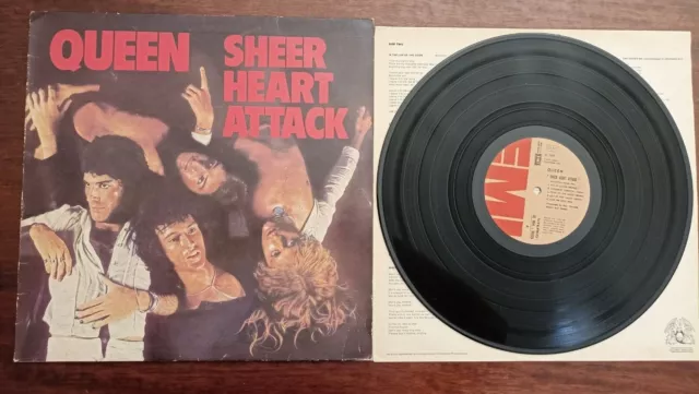 287 Lp Queen  Sheer Heart Attack 1974 3C064-96025 Emi Italy Ottimo Cvvas