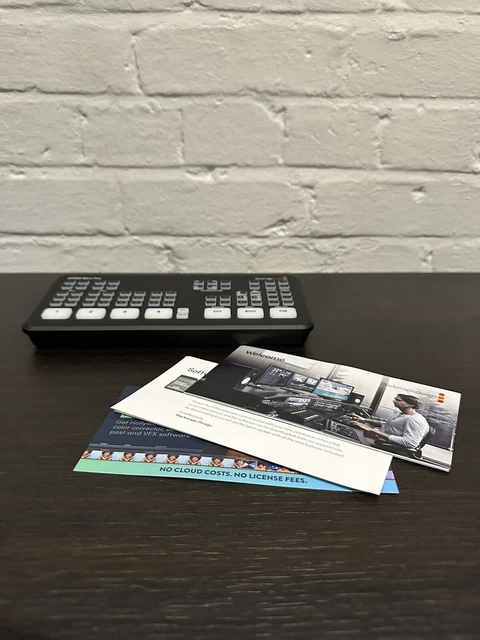 Blackmagic ATEM Mini Pro RRP £450+ Blackmagic ATEM Mini Pro RRP £450+