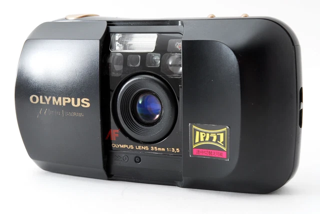 Tested [Near MINT] Olympus μ Mju Panorama 35mm f/3.5 Point & Shoot From JAPAN