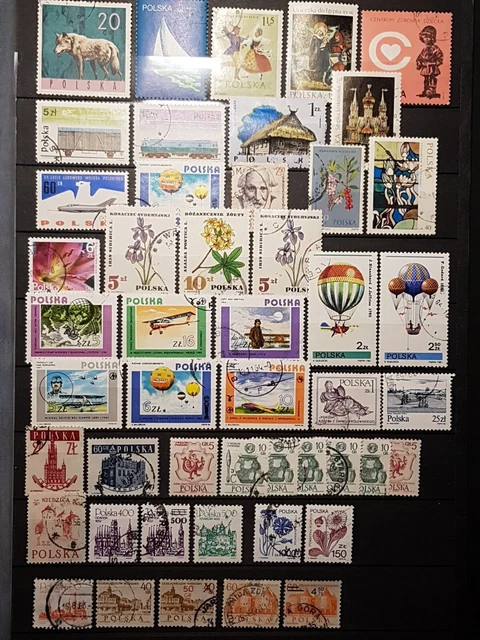 Briefmarken Polen, gestempelt