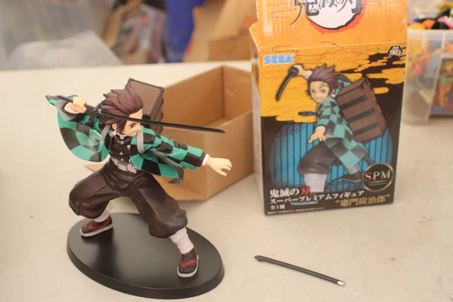 Figurine Tanjiro Kamado – Demon Slayer – Buste LED Veilleuse 15cm Avec Télécommande