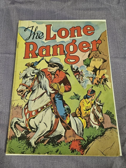 THE LONE RANGER #1 (1948) Dell Comics Tonto Western Golden Age See ...