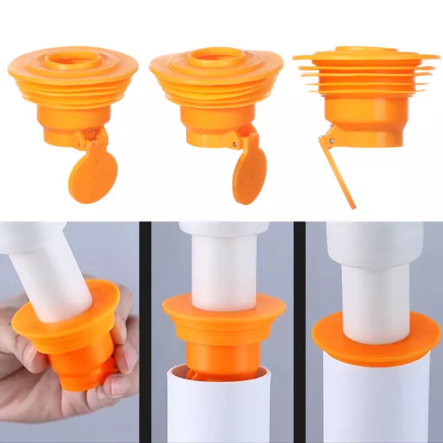 Floor Drain Water Pipe Drain Cover Seal Tubes Deodorant Silicone Core