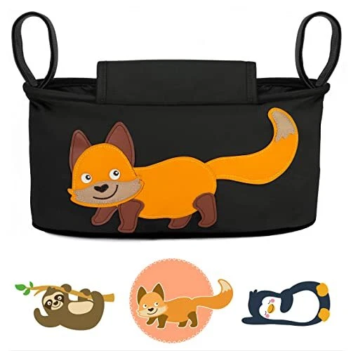 GLÜCKSWOLKE Sac Organisateur Poussette – 6 Motifs I Sac pour Landau I Pochett...