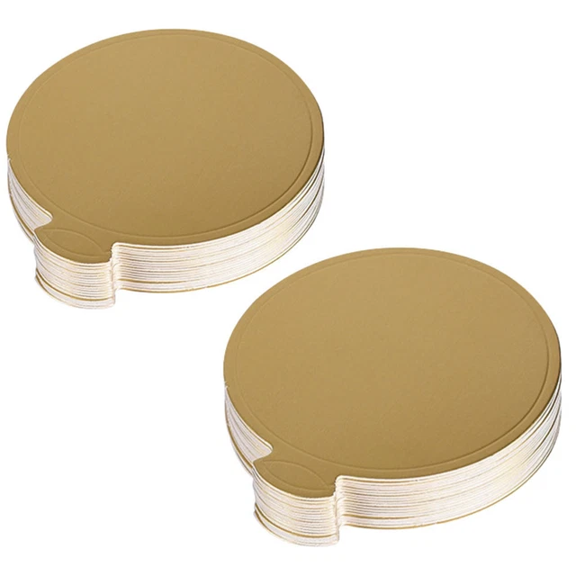 50 pz mini torte basi rotonde torte ciotole di cartone mousse torta display basi