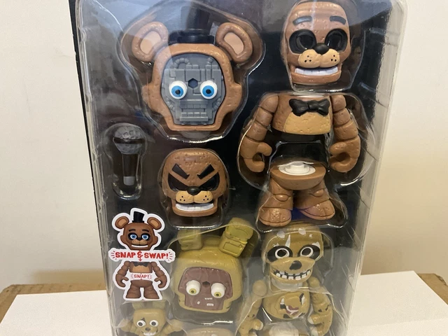FIVE NIGHTS AT Freddy's Freddy and Springtrap Snap Mini-Figure 2-Pack ...