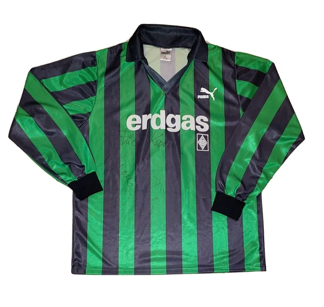Borussia Mönchengladbach Trikot Puma Gladbach 1989/90 Größe XL Erdgas