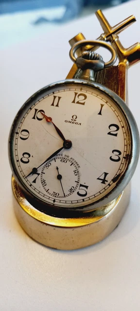 Montre à Gousset Blèco Vintage - Métal - Occasion - Accessoire De Poche Ancien