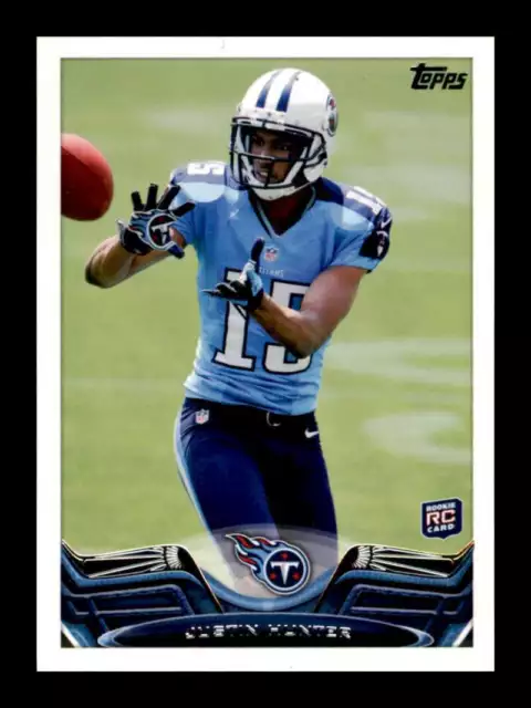 2013 Topps Justin Hunter #248 Rookie RC Tennessee Titans