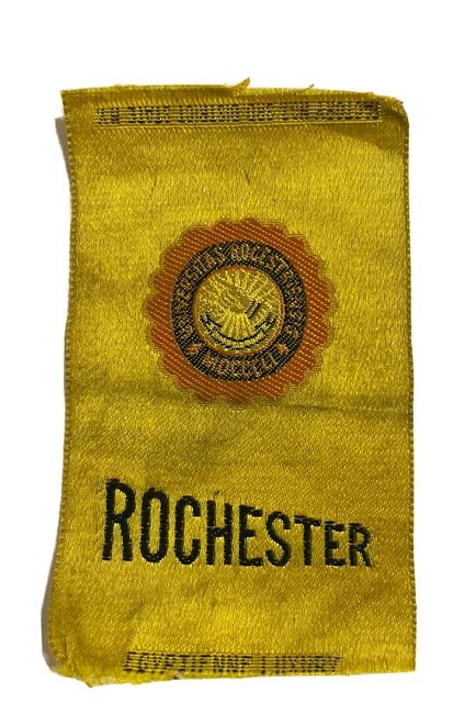 Rochester U of R College New York tobacco Silk Egyptienne Cigarettes Silks 1910