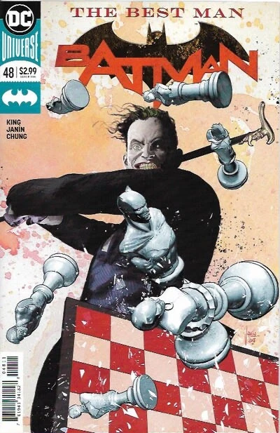 BATMAN (Vol. 3) #48 F/VF, Chess c, DC Comics 2018 Stock Image