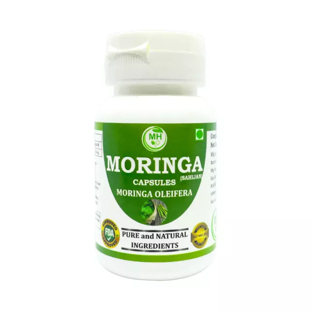 Moringa de Morsan (Moringa oleifera) Cápsulas | Paquete de 60 x 500 mg....