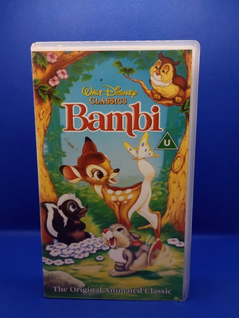 VHS - WALT Disney Classics Bambi (1994) £3.04 - PicClick UK