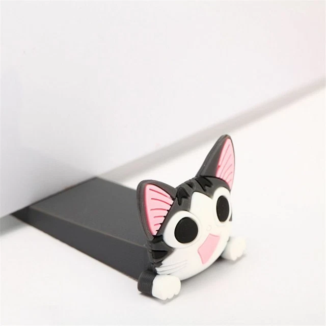 2 Mono Oso Puerta Tapón Dibujos Bonitos Soporte Silicona Seguridad Hogar Adornos