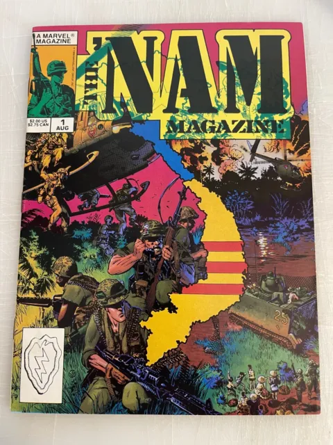 The 'Nam Marvel Magazine #1 Copper Age 1St Print Rare