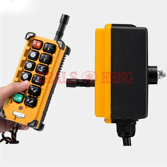DC24V F23-A++ 2 trasmettitori + 1 ricevitore sollevamento gru radio telecomando wireless