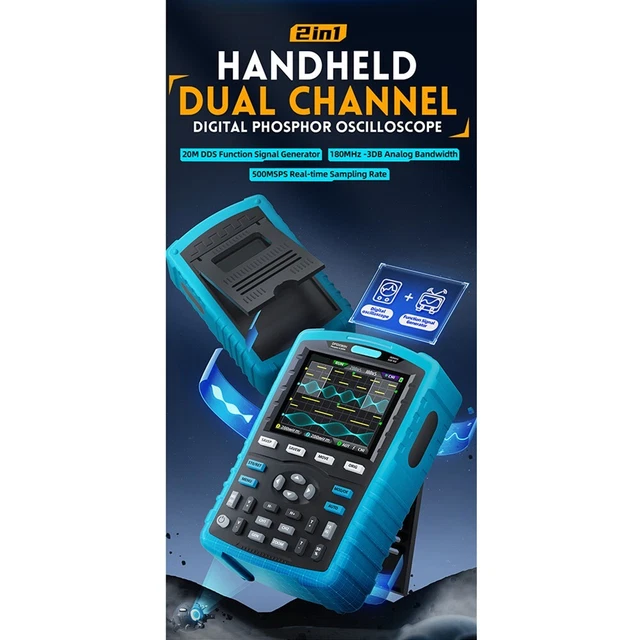 Digital Oscilloscope DPOX180H For Auto Repair Generator Handheld Instrument