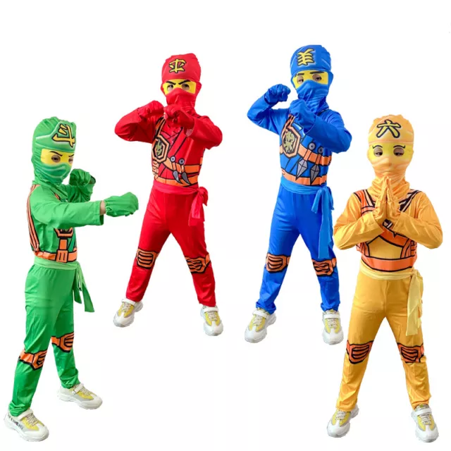 Ninjago Cosplay Kostüm Kinder Jungen Jungenkleidung Einteiler Bodysuit Geschenk
