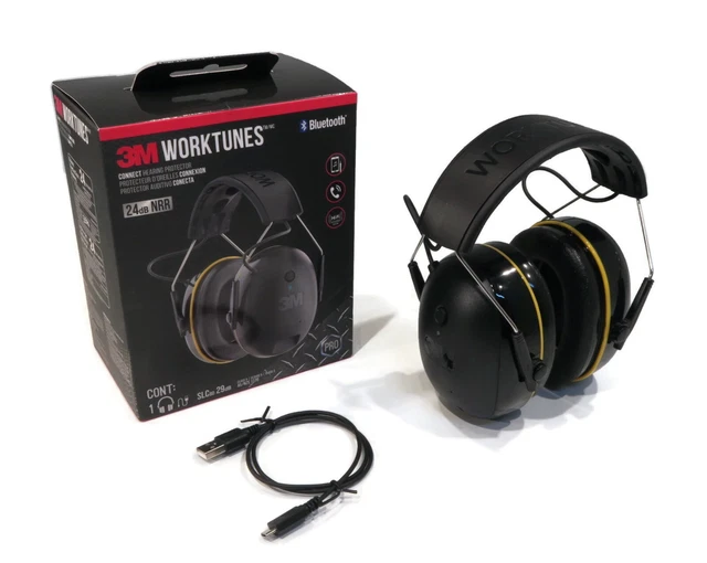 Rechargeable Worktunes Bluetooth Wireless Headset for Easy Bluetooth Listening