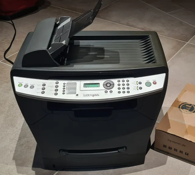 Lexmark X340 Laser-Drucker, Kopierer, Fax, mit Ersatz-Toner