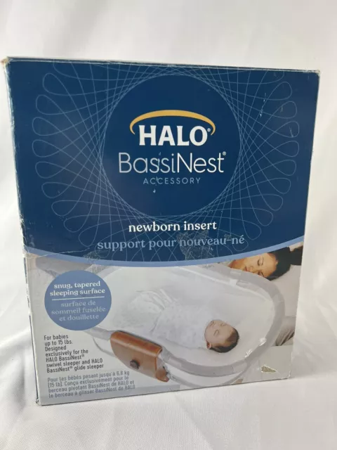 Accesorio para dormir con inserto para recién nacido HALO Bassinest - Modelo 4422 - Nuevo caja abierta