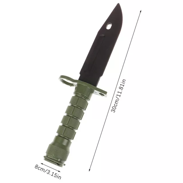 M9 Dagger Model Tactical Rubber Knife For Gift Toy Army Fan Collect CS Game 3