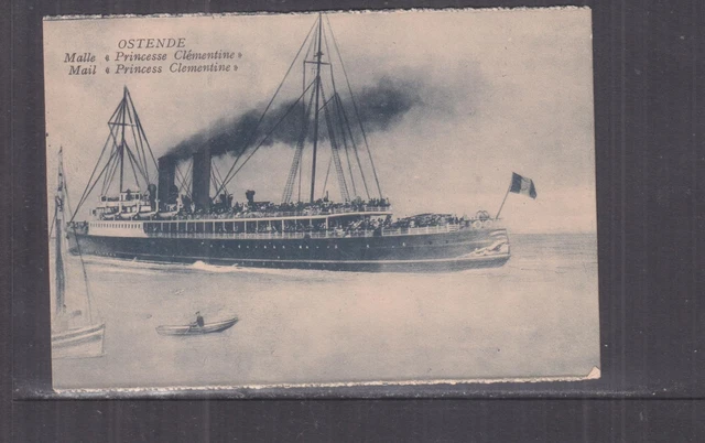 BELGIUM, " PRINCESSE CLEMENTINE ", BELGIAN STATE RAILWAY, c1930 ppc., unused.
