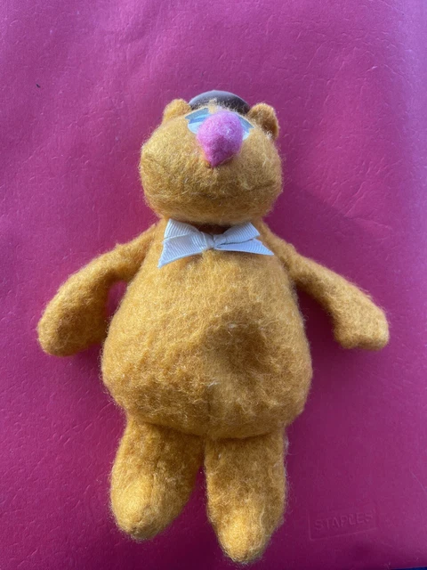 Fisher Price Fozzie Bear Muppets Plush Doll Model 865 Jim Henson