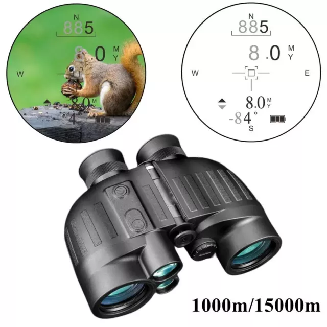 LRB20 Binoculars Laser Rangefinder 8x40 1000m 1500m Range Paul Porro Telescopes