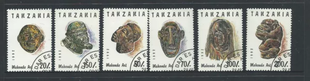 1992 Makonde Art Part set of 6 Complete CTO