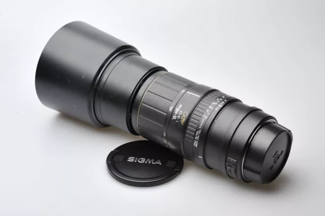 Sigma 135-400mm F4.5-5.6 APO for Canon old film EF w/Hood "Attention" [1017062]