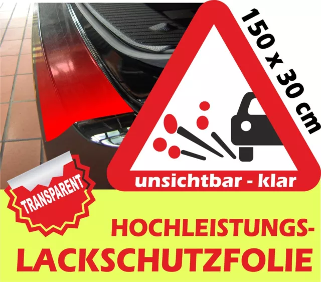 Steinschlagfolie Lackschutz Türkantenschoner Lackschutzfolie Klar 150 x 30 cm