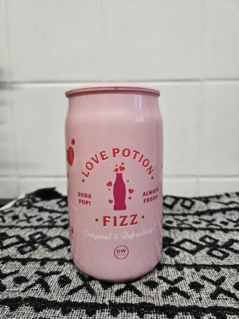 Tk Maxx Valentines DW Home Soda Candle Love Potion Fizz 437g Large