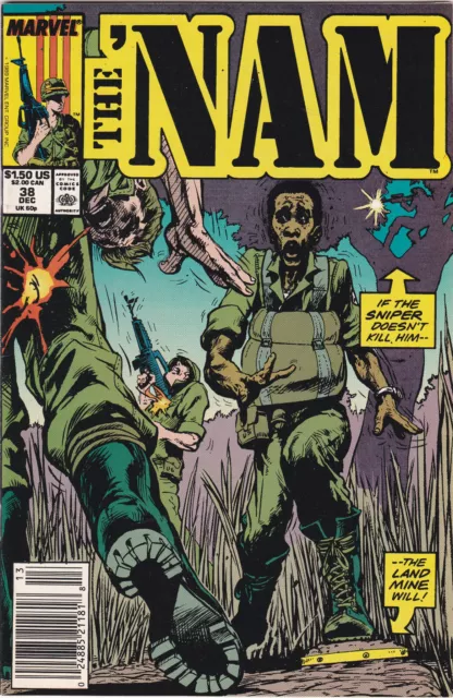 The 'Nam #38 (1986-1993) Marvel Comics, High Grade, Newsstand