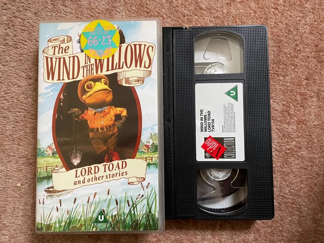 THE WIND IN The Willows Lord Toad And Other Stories Pal Vhs Video Kids ...